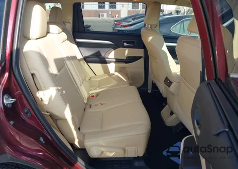 2018 Toyota Highlander Xle из США, поврежденный, VIN 5TDJZRFH3JS911255